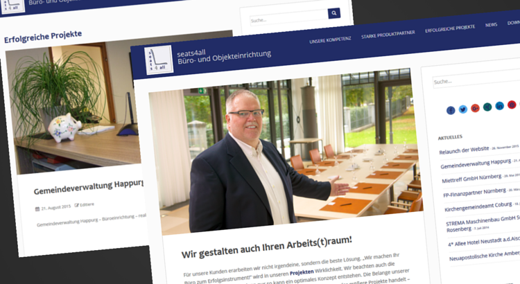 Relaunch der Website